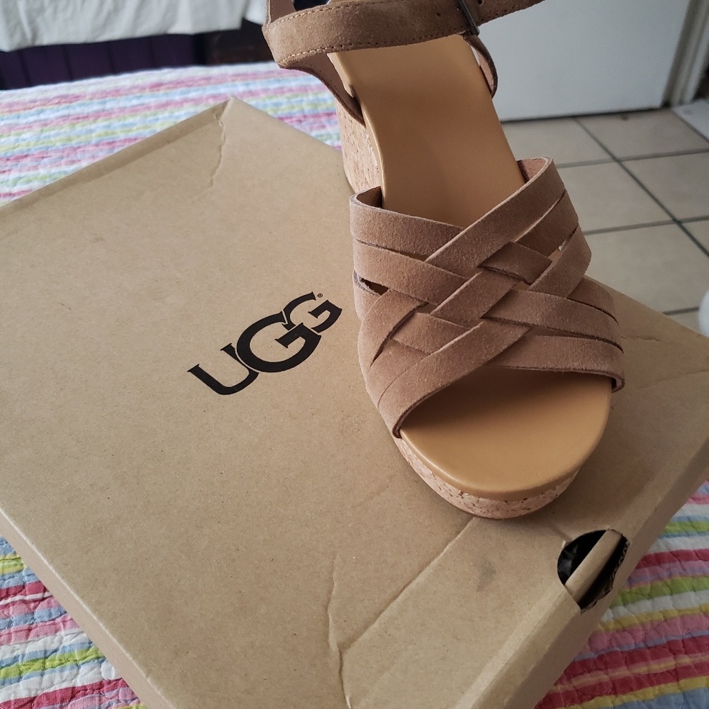 UGG wedge sandals